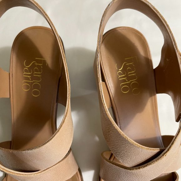 Franco Sarto Strappy leather heels - Picture 2 of 9